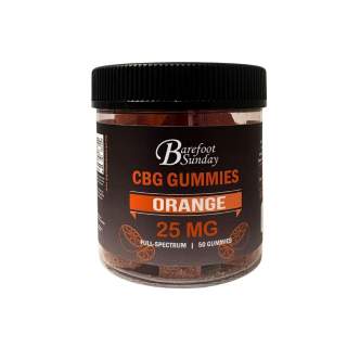 CBG Orange Gummies Full Spectrum
